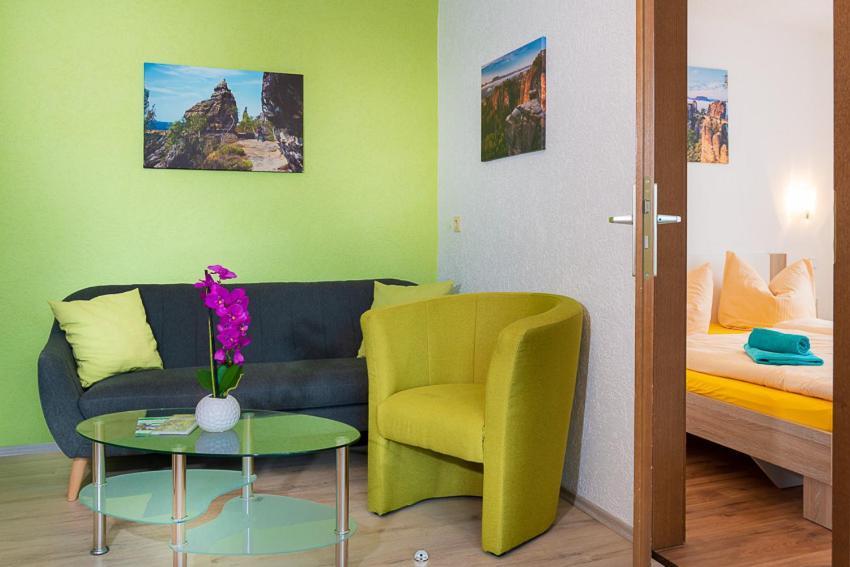 4-Bettzimmer Saechsische Schweiz Mittelndorf Ngoại thất bức ảnh